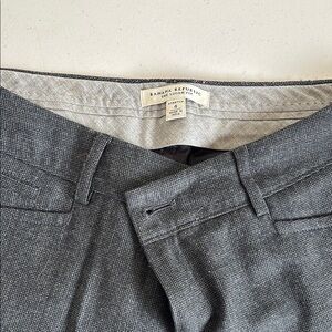 Banana Republic The Logan Fit Gray Wool Dress Pants